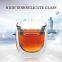 300ml china supplier hot sell borosil double wall unique wine glasses