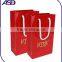 High quality paper Jewelry bags reusable shopping bag