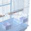 Pawhut 58" White Garden Decor Metal Bird Cage