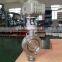 tungsten carbide metal sealing three eccentric butterfly valve with electric actuator