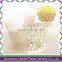 50pcs Cupcake Wrappers Wraps Cases Wedding Cake Edge