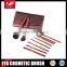 Cosmetic/Makeup Brush Set With Various Handle Colors, Made of Nylon And Goat Hair