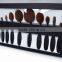 10pcs Black Cheapest Oval Foundation Cosmetic Brush