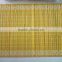 Yellow colored bamboo table mat from Vietnam