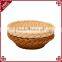 Wholesale eco-friendly food grade durable rattan empty fruit basket