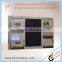 Practial antique photo frame wooden shelf with blackboard for home decoration
