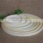 Oval cheap natual balsa wood craft oriental jewelry box