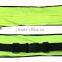 Battery free waist bag with self-powered safety LED light for night runner