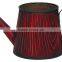 Metal wood grain Watering Can Flower Pot Planter Home Garden Decor