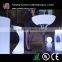Remote Control Glowing Plastic Led Table Night Led Bar Table High Led Coffee Table
