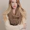 Plain Color Winter Fringed Infinity Circle Loop Scarf Wrap Manufacturer