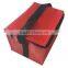 2017 red black cool cooler bag/promotional lunch bag bulk wholesale with long drawstring