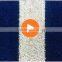 Durable synthetic gym flooring mat for push sled