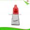 ZY-B30844 super-sharp red kitchen ceramic blade peeler with plastic handle