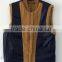 75D memory winter coat sleeveless men warm vest