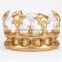 Wholesale children party gift toy Inflatable crown PVC Headdress crown for Christmas decorations