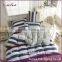 Cheap plain cotton home textile 4pcs bed cover sheet pillow case custom print bedding set