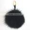 Myfur 2016 Newest Product Attrctive Winter Soft Fur Pompoms/Fox Fur Key Chains