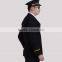 OEM Manufacture Black Pilot Suits Shirts Men Airline Coat Uniforms