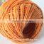 Eco-friendly high quality raw or color hemp rope ball 50g