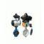 Wafer Type Worm metal sealed butterfly valve