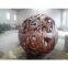 Modern Metal Ball Sculpture for Garden Decoration
