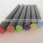 3.5''HB black wood pencils wih diamond in paper tube