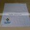 Cheap wholesale cotton small white hand towels customised for hotel