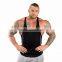 Black Gym Tank Top Men Singlet Stringer Muscle Tank Tops Y BACK Racer
