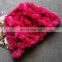 Winter warm solid color fox fur overcoat/outer garment wholesale