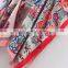 2017 women open front casual asymmetrical hem floral loose kimono ladies summer beachwear