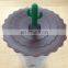 Non-toxic watermelon coffee cup silicone cover sealed lid for mug leakproof