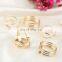 6PCS/Set Party Gift Midi Finger Ring Set Women Girl Punk Jewelry Knuckle Rings