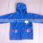 changzhou factory price PU children waterproof jacket raincoat