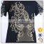 Guangzhou Factory Fashion Lace Sleeve Flying Bird Printed Women's T Shirts