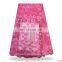 Pretty embroidery lace fabrics wholesale african french lace with stones s170303013