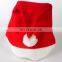 Beautiful Red Plush Christmas Hat/Plush Santa Hat/Plush Christmas Decoration