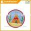 Merrowed border embroidered patch