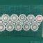 White Embroidery Lace Garment Accessories Water Soluble Cotton Fabric Textile
