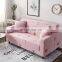 2 seat Pink Strawberry Furniture Decoration All-inclusive  Elastic  Stretch Sofa Slipcover Couch Covers Sofa with Pillowcase