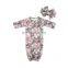 Kids sleeping bags sleeping sack baby newborn sleeping gowns with headband