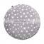 High Quality Soften Down Star Pattern Sofa Seat Cushions Bedding Hug Round Body Pillows
