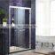 Latest product top quality fashion Aluminum 1500*2000 mm Tempered shower enclosure