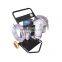 Movable oil filter vehicle