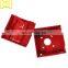 The latest fire fighting equipment split cover type red injection molded plastic parts