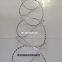 Single Or Cross Concertina BTO CBT Galvanized Barbed Wire from china supplier