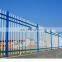 China manufacture durable and cheap 2-rail flat top fence landscape aluminum edging fence