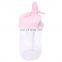 OEM cartoon 480ml food gard tritan drinking water bottle with straw for kids