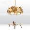 Hot Sell Modern Golden Metal Patch Pendant Light E27 LED Indoor Decorative Haning Lamp