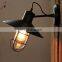 Black Vintage Shade Edison Wall Lamp Industrial Cage Pendant Lamp